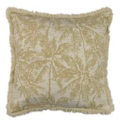 Cushion - Bahama Palm cotton 50cm
